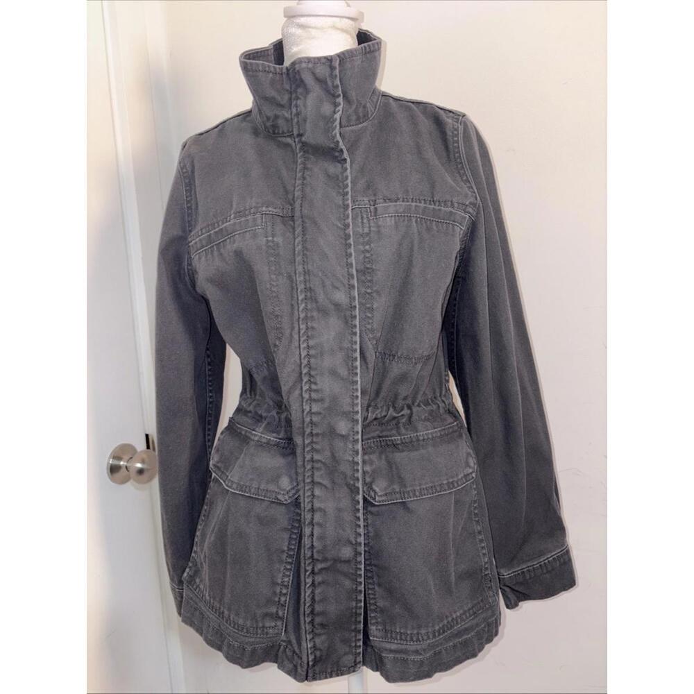 Madewell Slate Gray Utility Chore Army Jacket Excellent